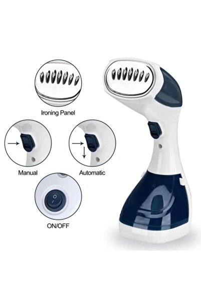 Micro Plus Handheld steam iron for clothes – model PS-130 – for powerful perf...