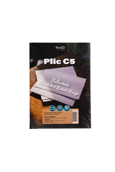 BiroCo C5 silicone envelope, 162x229 mm, long side opening, set of 10 pieces,...