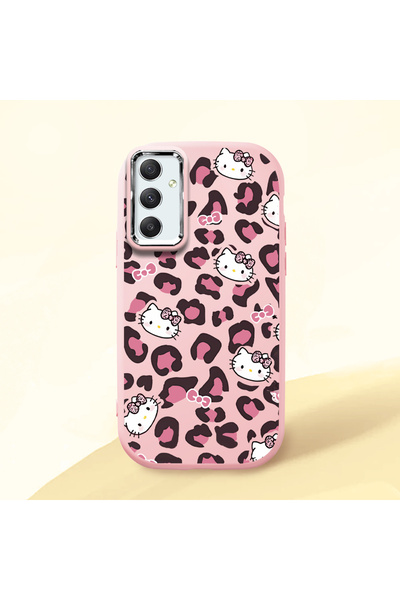 ucuc Samsung Galaxy A34 Uyumlu Darbe Emici Kamera Korumalı pembe Silikon Kılı...