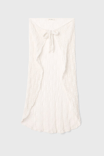 Mudo Lace Pack Midi Skirt with Binding Details