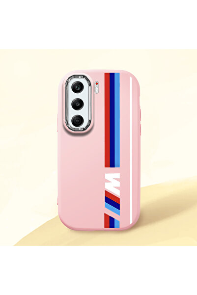 ucuc Tecno Camon 40 Pro 5G(CM7) Uyumlu Darbe Emici Kamera Korumalı pembe Sili...