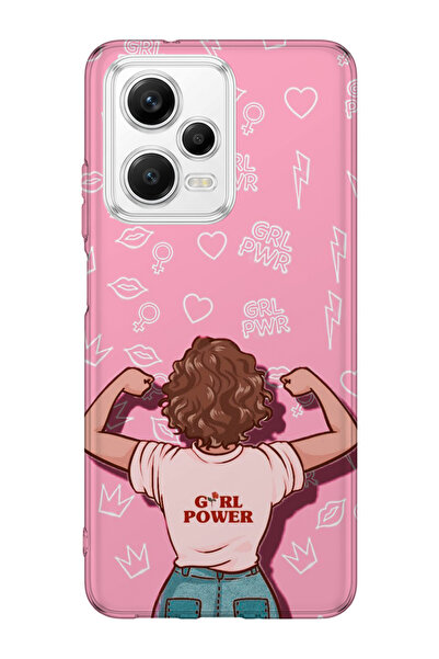 lelia حافظة هاتف شفافة متوافقة مع Poco X5 5G مطبوع |   مجموعة كوين مود فام: ك...