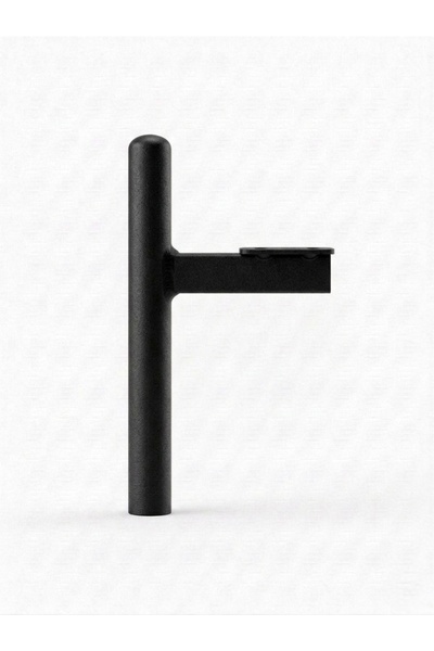 NİKSA METAL Füze Ayak Siyah-17cm-Modern Metal Mobilya Ayağı-Koltuk Kanepe Ber...