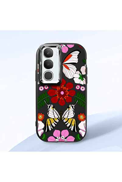 ucuc حافظة سيليكون سوداء متوافقة مع هاتف Vivo Y29 5G مزودة بـ ماصّ للصدمات كا...