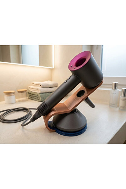 Dyson Supersonic Uyumlu Özel Tasarım Silk PLA+ Stand - 3 Renk Seçeneği