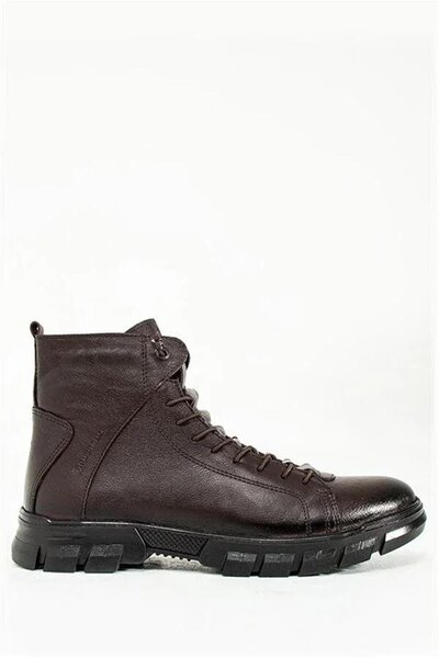 Hammer Jack Brown Genuine Leather Men's Boots Aversa 102 20725 m