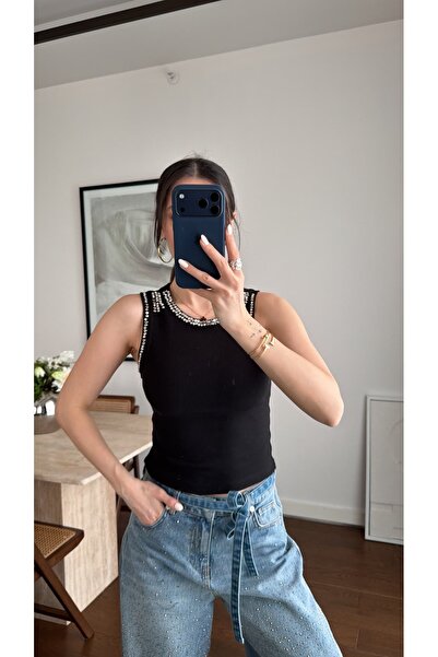 sinemkivanc co SİYAH TAŞLI BODY