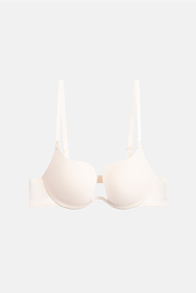 Dagi Εκρού Σουτιέν με χαμηλό κόψιμο