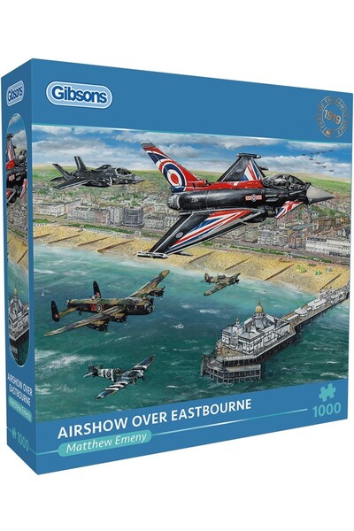 Gibsons Puzzle 1000 piese - Airshow Over Eastbourne (Gibsons-G6413)