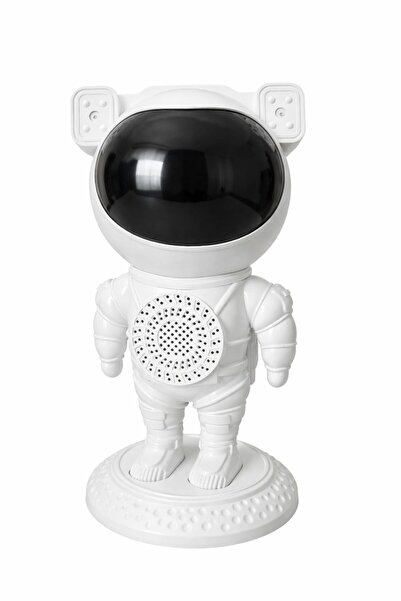 welto ticaret Astronot Galaksi Projektör Bluetoothlu Müzikli Kumandalı Gece L...