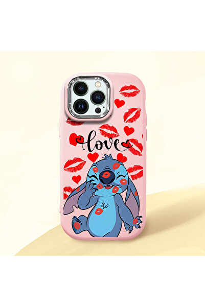 ucuc حافظة سيليكون وردية متوافقة مع هاتف iPhone 14 Pro Max مع حماية للكاميرا ...