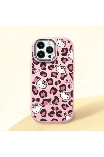 ucuc iPhone 12/12 Pro Compatible Shock-Absorbing Camera Protected Pink Silico...