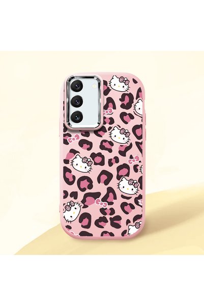 ucuc Pink Silicone Case Kitty with Shock Absorbing Camera Protection Compatib...
