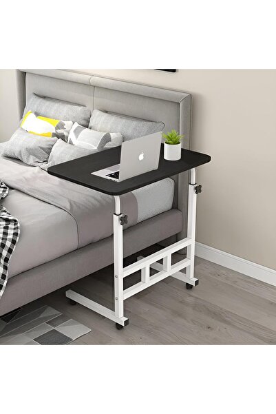 TOSHIONICS طاولة مكتب متحركة قابلة للتعديل بقاعدة معدنية مطورة للعمل والدراسة...