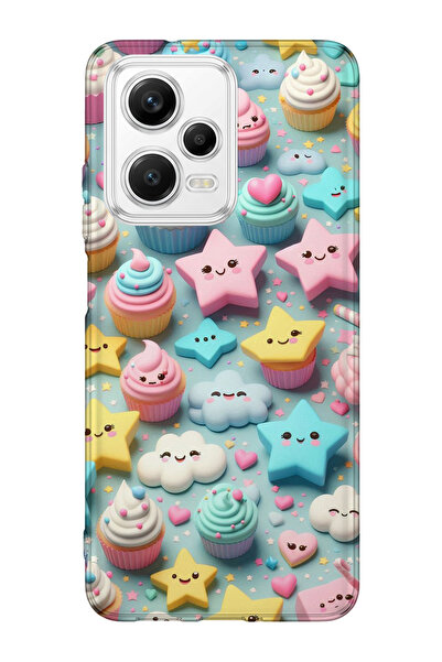 lelia حافظة هاتف شفافة متوافقة مع Poco X5 5G مطبوع |   مجموعة: كاواي ميلك دريميز