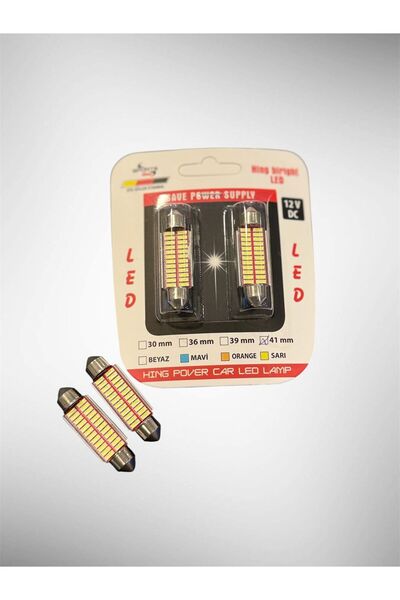OTO SÜSLEN İSTANBUL Sofit Led Canbus C5w Tavan Plaka Ampulü 2 li 41mm