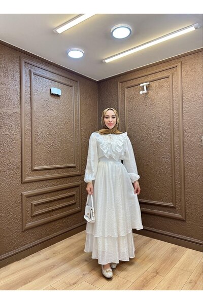 merve ada design Kadın Yazlık İnce Cupra Kumaş Etekli Takım