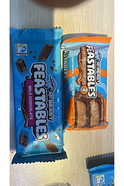 yitian yimian Feastables chocolate bars (2 lü) seti