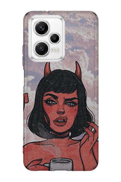 lelia حافظة هاتف شفافة متوافقة مع Redmi Note 12 5G مطبوع |   مجموعة كوين مود ...