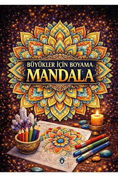 Dorlion Yayınları Büyükler İçin Boyama Mandala
