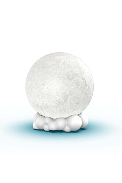 MOB Paris Night light & Portable speaker, Moon with multicolor effect,