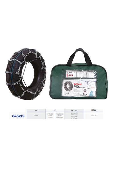 KNK HNRLISHP PATİNAJ ZİNCİRİ MİNİBÜS VE KAMYONET SERME 215x65x16 TRANSPORTER ...