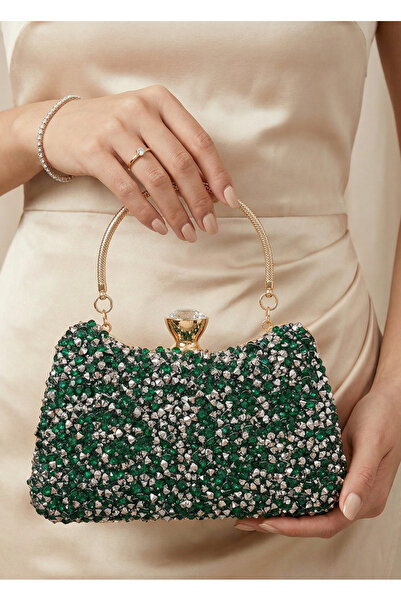 Çanta Trend Γυναικείο βραδινό φόρεμα με πέτρες και μακρύ μοντέλο με Τιράντα α...