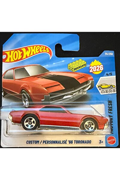 HOT WHEELS Tekli Arabalar Custom '66 Tornado JJH45 (Factory Fresh)