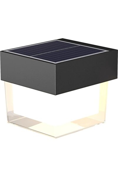 Z-Tools Επιτοίχιο φωτιστικό LED, ηλιακής φόρτισης, τετράγωνο, / ZTS8605