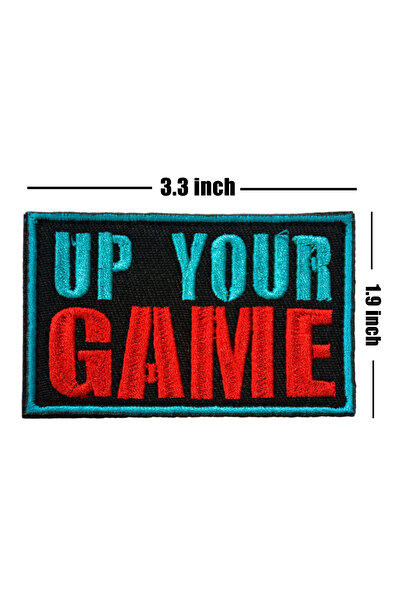 QUİCKPREP رقعة تكتيكية بحجم 8.5 × 5 سم من Up Your Game مطرز Arma - رقعة تحفيز...