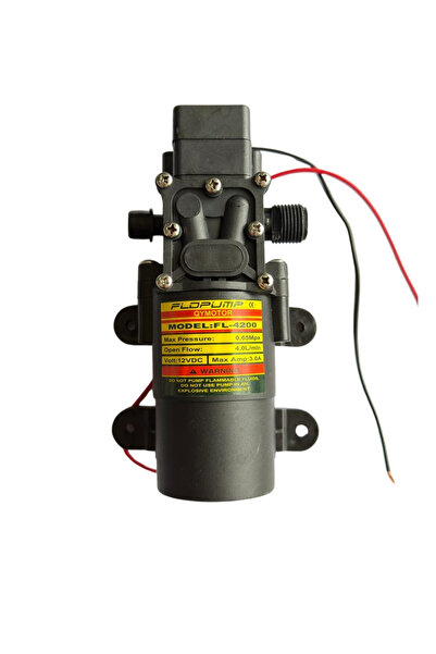 FLOPUMP Fl-4200 12V-DC İlaçlama Pompası Motoru, Hidrofor Karavan Tekne ( Akü ...