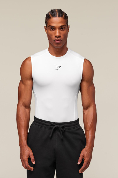 Stylovi Gymshark Premium Tank Top + Compression Athlete |   Flexible Fit Spor...