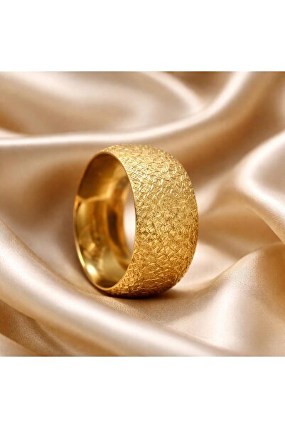 beyzagoldtasarım Altın Kaplama Cam Kırığı Bilezik 3cm