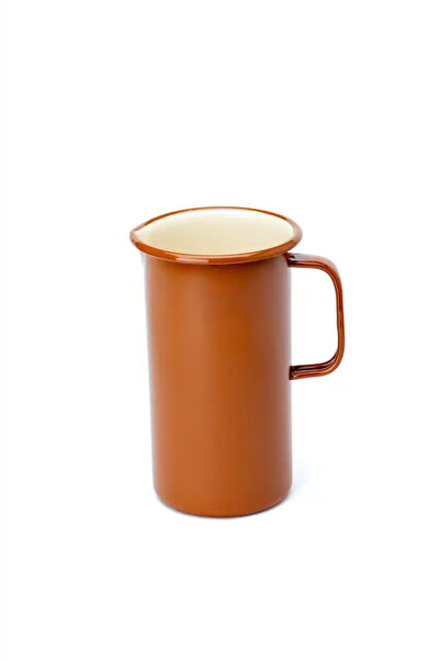 Refikadan Emaye Sürahi Büyük - Tarçın Kordonlu