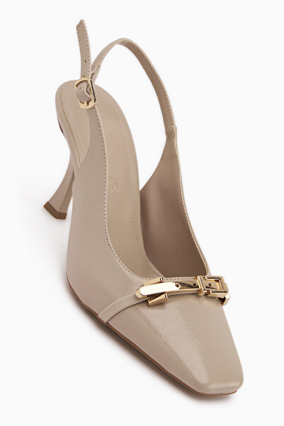 Limoya Hanaa bež Sa kopčom ženske cipele sa ravnim prstima Cipele sa štiklom