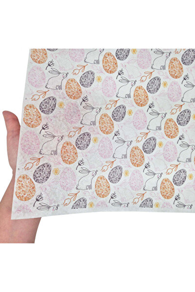 Papette Set of 500 pieces Easter pattern Silk paper Pastel Bunny Bloom 28g – ...