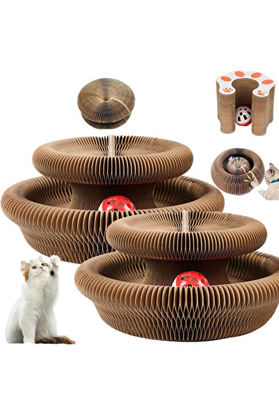 - İnteraktif Karton Kedi Oyuncağı