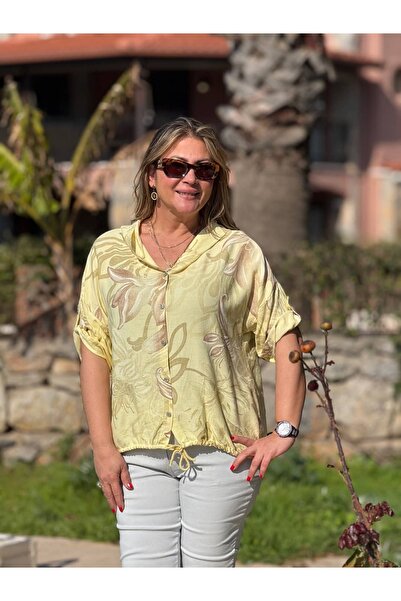 Punta Otantik YG22550 Italian Belden B cu detaliu cu șnur Cămașă cu glugă V v...