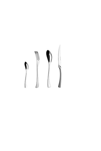 OEM Kingtuhua 4-piece cutlery set, stainless steel, silver