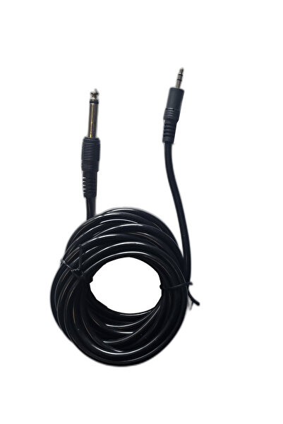 chester 6.35 mm to 3.5 mm Aux Ses Kablosu - Gitar Amfi Hoparlör ve Kulaklık D...