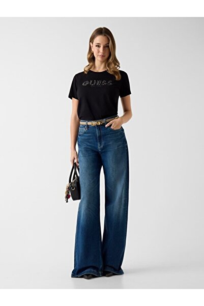 Guess Jersey Kadın Regular Fit T-Shirt