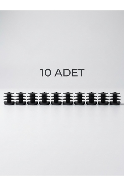 NİKSA METAL 20mm Metal Mobilya Ayağı Pabucu - Çizilme Önleyici Zemin Koruyucu...