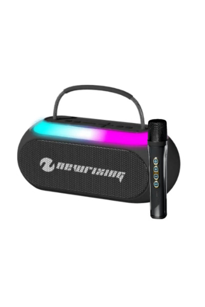 Z-Tools Portable speaker, LED lights, 2 wireless microphones, / ZTS9216