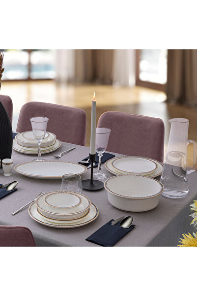 EVALIZA Alaia 60 Parça 12 Kişilik Yemek Takımı