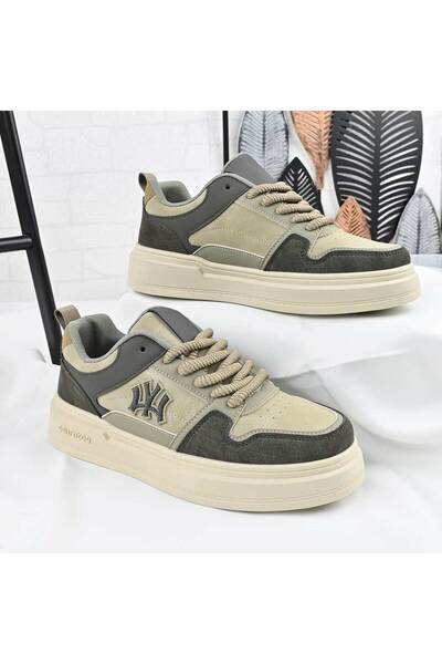 Tmall Pantofi sport bărbătești, din piele, B4067, verde