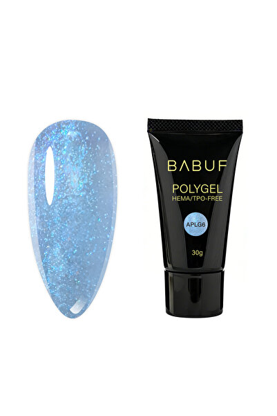 BABUF PolyGel Builder APLG – Gel pentru Construcție și Extensii Unghii, Contr...