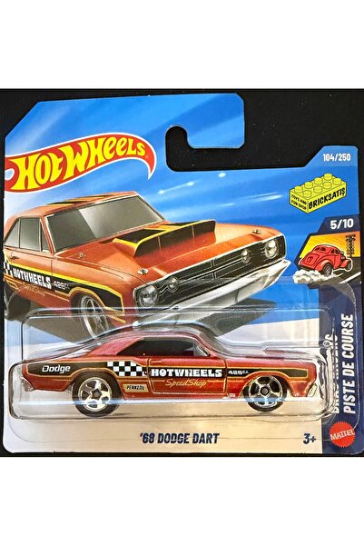 HOT WHEELS Tekli Arabalar '68 Dodge Dart JJJ63 (Drag Racers)