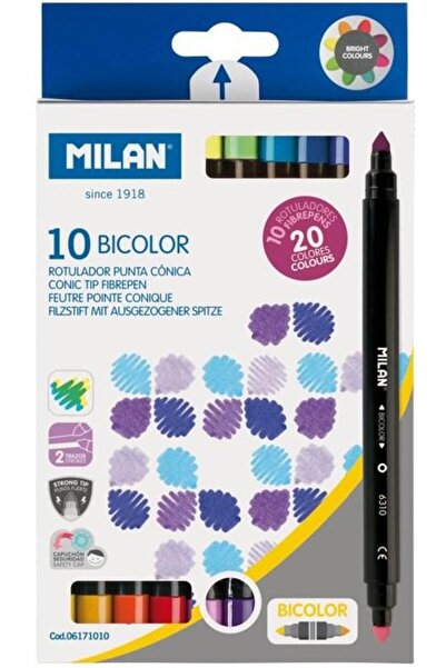 Milan Carioca 10 colors bicolor