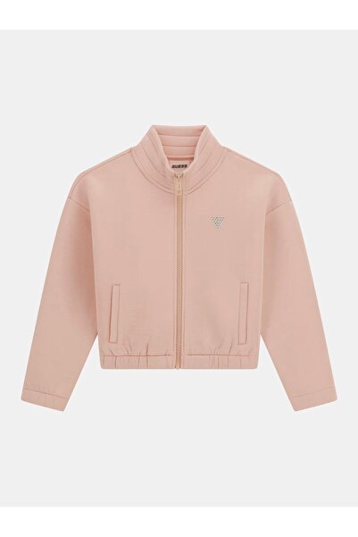 Guess Zip-up scuba sweatshirt