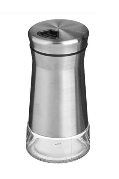 VonaHome Glass Salt and Pepper Shakers Set of 2 with Metal Lids - Ø6X11,5Cm -...